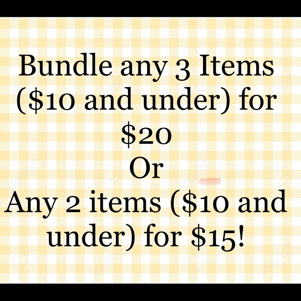 Bundle Sale!!